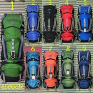 New Carrier Tas Gunung Sioux 60 Liter Hijau Original Not Consina, Rei,