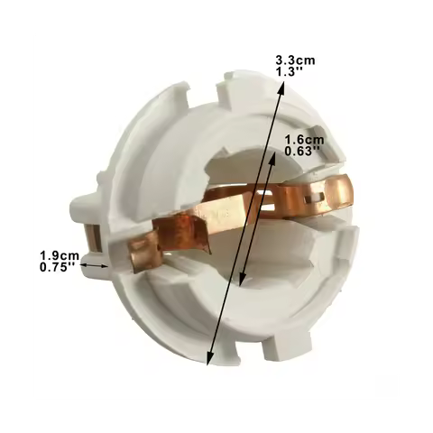 4Pcs Car Rear Tail Light Lamp Bulb Socket Holder 63216943036 for BMW 7 Series X3 X5 E53 E38 E65 E70 