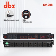 Power sequencer dbx SV-208,power distributor,power dbx,power squenser dbx Effective protection of eq