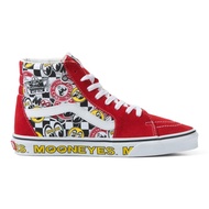 VANS x Mooneyes Sk8-Hi Formula One Multi Red Original Resmi Sk8Hi