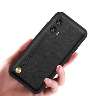 For Moto G96 Case Matte Cross Patterned Adsorption Soft and Anti Drop For Motorola Moto G96 Back Cov