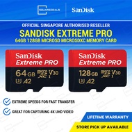 SanDisk Extreme Pro 64GB 128GB microSD microSDXC Memory CARD