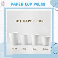 Plain Paper Cup motif 4oz 6.5oz 8oz Plain coffee Paper Cup 8 oz heat resistant THICK Paper Cup
