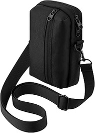 Travel Case for Analogue Pocket Handheld Game Console, Portable Mini Game Player Storage Bag with Sh