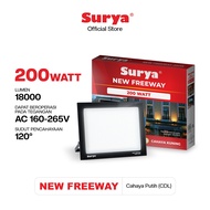 CAHAYA Solar LED Flood Light New Freeway 200 Watt CDL - White Light