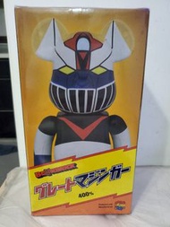 bearbrick 鐵甲萬能俠2號 Great Mazinger 400%  全新未開靚盒