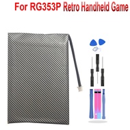 New brand 3.8V Rechargeable Lithium Polymer rg353P R Handheld Game Console A cell