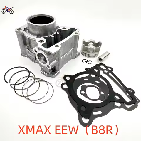 Motorcycle Engine Parts 52mm 4T Cylinder Barrel Pistont For Yamaha X-max125 N-max125 Tricity125 Zuma