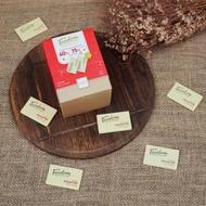 Pure bitter black Feodora chocolate 60% bitterness, 75% diet cocoa paper box 105g gift - Germany