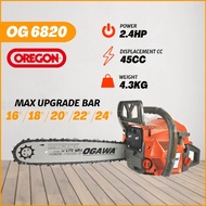 [INSTALMENT] OGAWA OG6820 Heavy Duty Petrol 2 Stroke Chainsaw Chain Saw Mesin Tebang Pokok [HSMACHINERY]