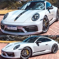 Porsche 911 Modified Accessories Car Stickers Latte Decoration Hood Side Skirt Body Rear