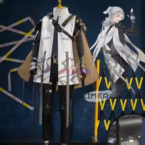 Wuthering Waves Aalto Cosplay Costume Intelligence Merchant Cos Game Anime Party Uniform Hallowen Pl
