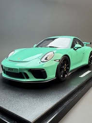 GT SPIRIT 1: 18 Porsche 911 (991.2) GT3 2018 Green Simulation Car Model