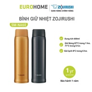 Zojirushi SM-NA60 Hot And Cold Thermos Bottle With Capacity Of 600ml, Made In Thailand, Genuine