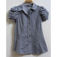 Korean women's short-sleeved shirt - 2 hands (Size XS)