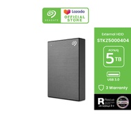 SEAGATE EXTERNAL HDD One Touch HDD with Password / 5TB / 2.5" (ฮาร์ดดิสก์พกพา) * 🆓 บริการกู้ข้อมูล