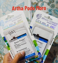 Baterai DOUBLE POWER Batre Oppo F3F5 BLP631 Brain Power