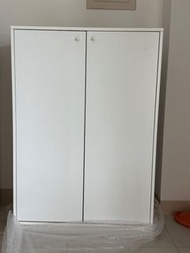放鳥重新刊登 二手 ikea KLEPPSTAD 鞋櫃/收納櫃 白色 80x35x117 公分 原價1999