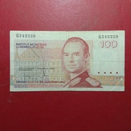 uang kertas Luxembourg 100 Francs 1993 (1986-1993)