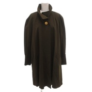 Akris STTND Coat khaki cashmere Knee-length Direct from Japan Secondhand