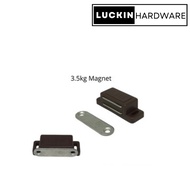 AIM-Magnet Door Catch For Kitchen Cabinet Cupboard Wardrobe Latch 3.5kg magnet brown pintu