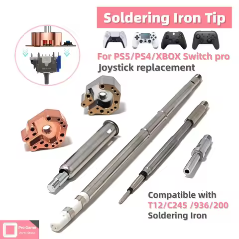 T12 245 For Xbox Ps4 Ps5 Joystick Soldering Iron Tip Heating Mold for Switch Pro Controller Joystick