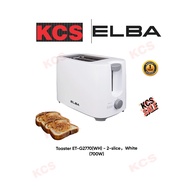 ELBA Bread Toaster ET-G2770(WH) 700W