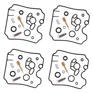 4 Sets Carburetor Repair Floating Needle Mixture Kit Motorcycle fit for Yamaha FZR 1000 Genesis Exup