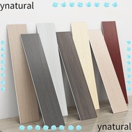 YNATURAL Skirting Line, Self Adhesive Wood Grain Floor Tile Sticker, Windowsill Living Room Waterproof Waist Line