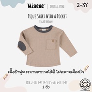 Minene Pique Shirt With A Pocket | เสื้อเชิ้ตเด็กมีกระเป๋า (2-8Y)