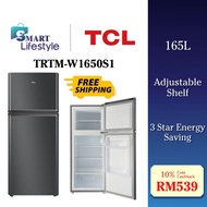 [FREE SHIPPING] TCL 165L Two-Door Refrigerator TRTM-W1650S1 / Morgan 166L Refrigerator MRF-M7180TD