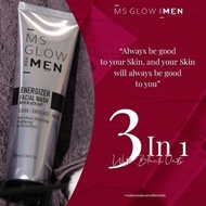 .. Ms Glow Men / Ms Glow For Men Energizer Facial Wash #