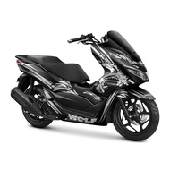 Decal Stiker Full Body Motor Honda PCX 160 / PCX150 Serigala Wolf