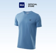 HLA Sportsday Series Cool Feeling Sport Short Sleeve T-Shirt Men(Light Blue)-HNTBW2Y068A4S