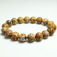 Find 9th Vein Orbicular Yellow Ocean Jasper Bracelet Bracelet for Woman Bracelet for Man
