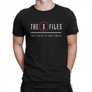 T-Shirt Lelaki The Truth Is Out There Crazy 100% Cotton Tee Shirt Lengan Pendek The X Files T Shirt 