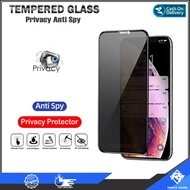 Tempered Glass Privacy Anti Spy Bahan Kaca Full Screen Oppo Reno 8T 4G 8z 5G Reno 2F 2z Reno 3 Reno 4 4F Reno 5 5F Reno 6 Reno 7 7z Reno 8 8 Pro