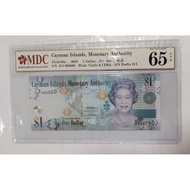 2010 Cayman islands D1 0 6666 0 radar 0&6 special fancy number UNC or 65GPQ