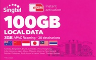 Singtel 5G Singapore Data eSIM