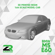 Car Kit 1/64 scale BMW M5 E60 / Hotwheel BMW M5 E60 / Resin Car Kit
