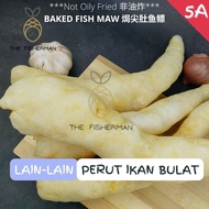 Perut Ikan Oven Baked Fish Maw 特选非油炸 焗尖肚鱼鳔 (100G) 焗鱼鳔 魚鰾 鱼鳔 鱼票 鱼飘 鱼膘 魚漂 鱼標 鱼瓢 fish maw dried fIsh ma