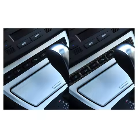 For 04-10 BMW X3 Carbon Fiber E83 Multi-function Button Panel Decorative Patch Interior Modification