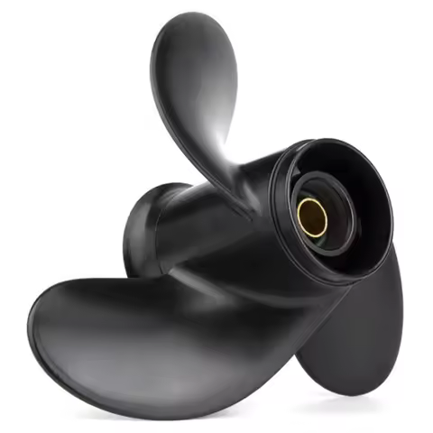 Marine Propeller 48-828156A12 Upgraded Aluminum Outboard Propeller 6/8/9.9/10/15HP For Mercury Outbo