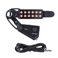 Multifunctional Universal Guitar Pickup Ukulele Pickup Patch EQ Pickup Bulk Sound Hole Pickup 2025.1