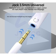 [LUCLELI X PRO7777]JACK AUDIO CONNECTION HEADSET EARPHONE HENSET TYPE C