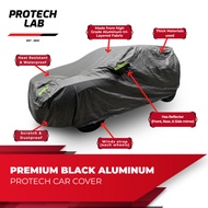 Subaru XV Protech Lab - Premium 3-Layered All Weather BLACK Aluminum Car Cover