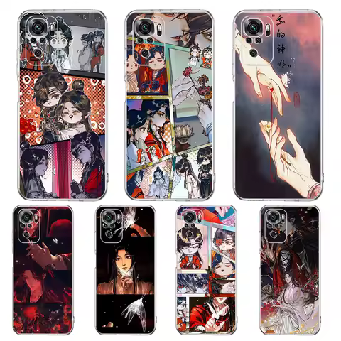 Heaven Official's Blessing style Case For Xiaomi Redmi Note 12 4G 11 10 Pro 5G 10C 10S 9S 9 9T 8T 9C