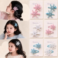 [BabyBear] Ready Stock Rhinestone Hair Clip Children Hair Clip Baby Hair Girl Headdress Ice Princess