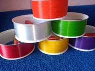 Gulungan/bladu Benang/Kenur/Senar/sulur Pengulur Layangan 0.4 (sedang)dari pipa putihgagang kayu.