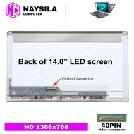 LCD LED 14.0 40 PIN TEBAL 14" 40PIN TEBAL 14.0 40PIN STD TERLARIS